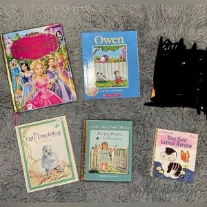 Children’s Book Bundle Golden Book Princess Eloise Ugly Duckling Owen